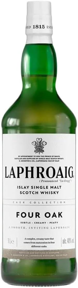 Laphroaig Four Oak Islay Single Malt Scotch Whisky Distillery Bottling 100cl 40