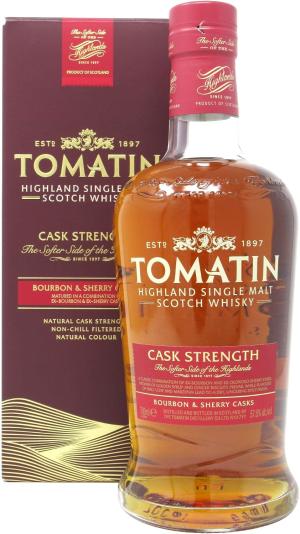 Tomatin Cask Strength Highland Single Malt Scotch Whisky 70cl 575 ABV