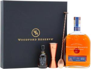 Woodford Reserve Distillers Select Kentucky Straight Malt Whiskey 70cl 452 ABV Cocktail Gift Pack