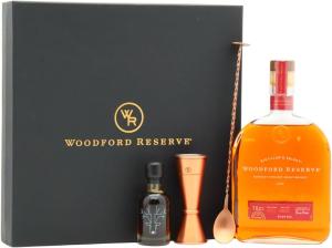 Woodford Reserve Distillers Select Kentucky Straight Wheat Whiskey 70cl 452 ABV Cocktail Gift Pack