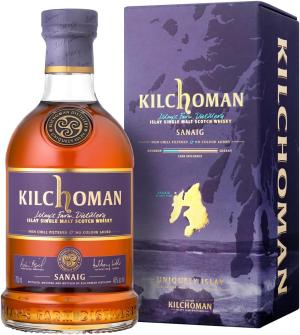 Kilchoman Sanaig Islay Single Malt Scotch Whisky 70cl Gift Box 46 ABV