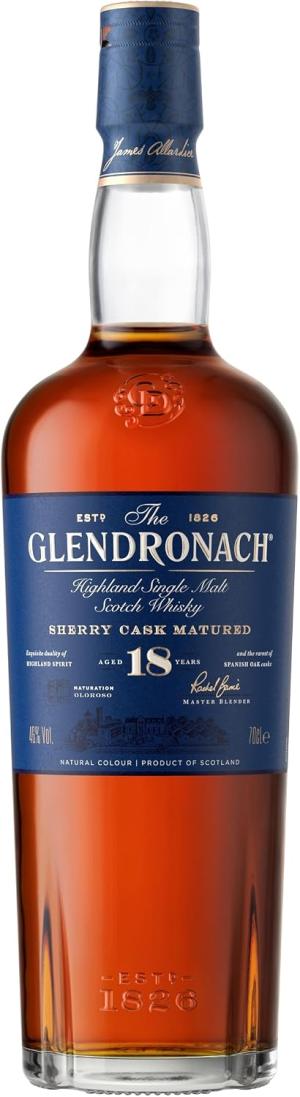 The Glendronach 18 Year Old Single Malt Scotch Whisky Highland
