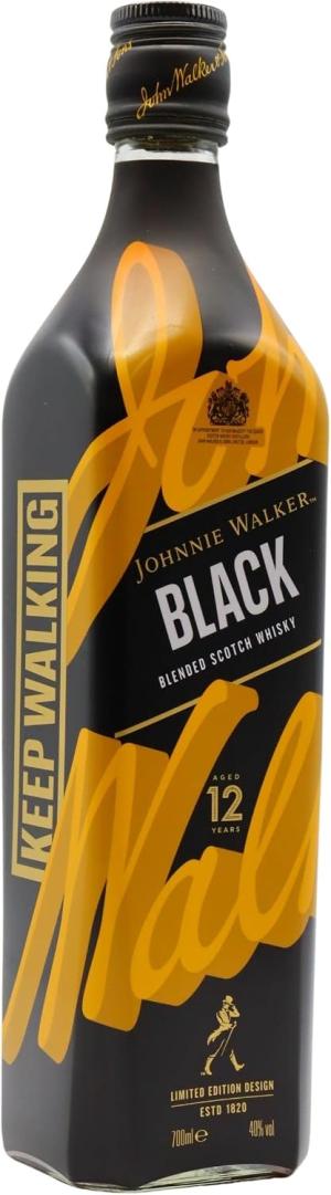 Johnnie Walker Icons 20 Black Label 200th Anniversary Blended Scotch 12 year old Whisky 70cl 40 ABV