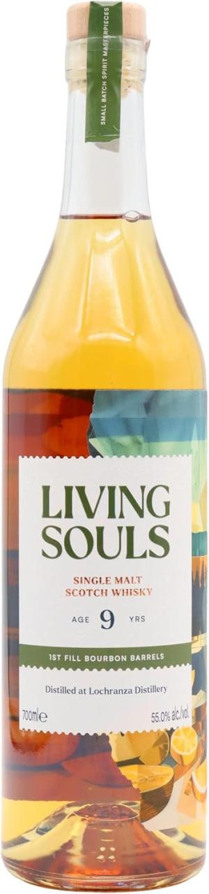 Arran 9 year old Living Souls Peated Single Malt Scotch Whisky 70cl 55 ABV