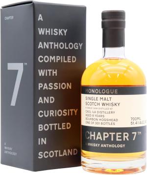 Caol Ila 8 year old Chapter 7 Single Cask 325862 2012 Whisky 70cl 514 ABV