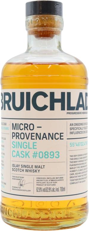 Bruichladdich Micro Provenance Single Cask 08932011 13 year old Whisky 70cl 628 ABV