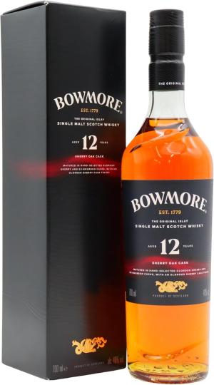 Bowmore 12 year old Sherry Oak Collection Islay Single Malt Scotch Whisky 70cl 40 ABV