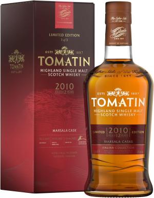 Tomatin Italian Collection Marsala Edition Single Malt Scotch Whisky Limited Edition Matured in Marsala Wine Casks NonChill Filtered Natural Colour 46 alcoholvol 700ml