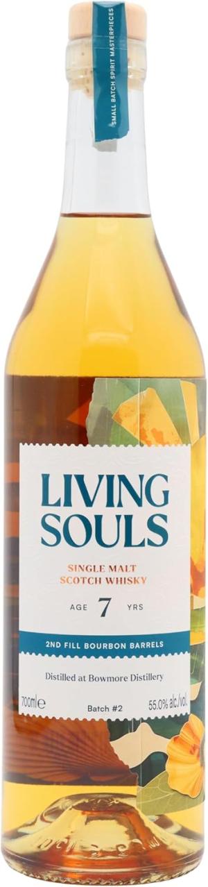 Bowmore 7 year old Batch 2 Living Souls Single Malt Scotch Whisky 70cl 55 ABV