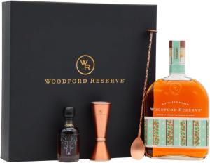 Woodford Reserve 2025 Holiday Edition Kentucky Straight Bourbon Whiskey Ultimate Cocktail Gift Pack