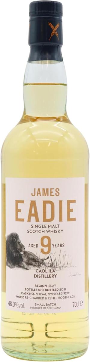 Caol Ila James Eadie Autumn 2021 Release Small Batch 2012 9 year old