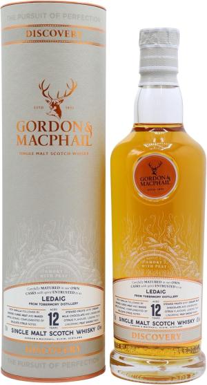 Ledaig 12 year old Gordon MacPhail Discovery Single Malt Scotch Whisky 70cl 43 ABV