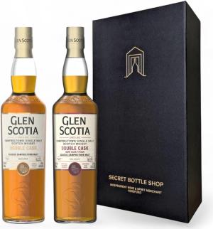 Secret Bottle Shop Campbeltown Whisky Discovery Duo Gift Boxed Glen Scotia Double Cask and Rum Cask Finish 2x70cl Gifts for Him Her Birthdays Christmas Corporate Mothers Day Fathers Day