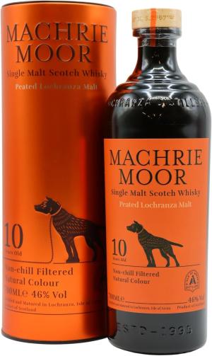 Arran 10 year old Machrie Moor Batch 1 Peated Lochranza Single Malt Scotch Whisky 70cl 46 ABV
