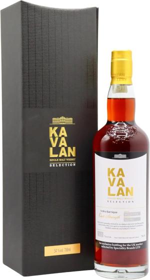 Kavalan Selection Vinho Barrique Single Cask Whisky 70cl 54 ABV UK Exclusive