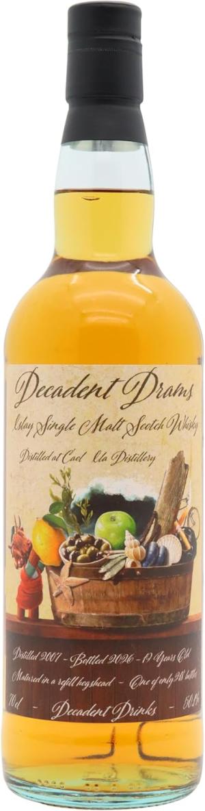 Caol Ila 19 year old Decadent Drams Single Cask Single Malt Scotch 2007 Whisky 70cl 501 ABV