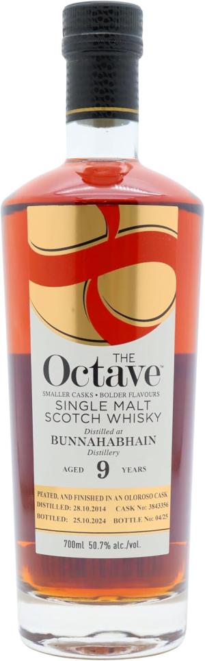 Bunnahabhain 9 year old The Octave Single Oloroso Sherry Cask 3843356 2014 Whisky 70cl 507 ABV