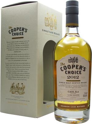 Caol Ila Coopers Choice Single Bourbon Cask 331912 2012 8 year old Whisky 70cl 55 ABV