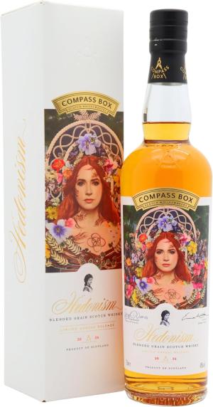 Compass Box Hedonism 2026 Annual Release Blended Grain Scotch Whisky 70cl 46 ABV Karen Gillan