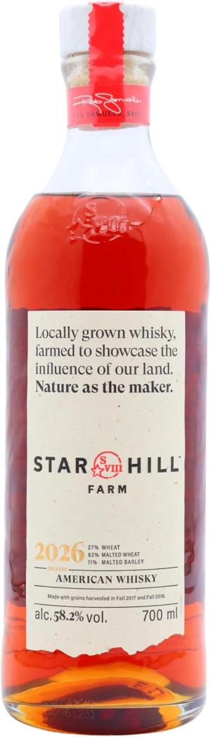 Makers Mark 2026 Release Star Hill Farm American Wheat Whiskey 70cl 582 ABV