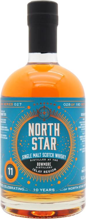 Bowmore 11 year old North Star Single Cask 2015 Whisky 70cl 561 ABV