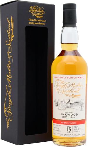 Linkwood 15 year old Single Malts Of Scotland Single Cask 301259 2010 Whisky 70cl 515 ABV
