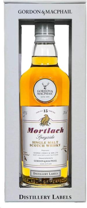 Mortlach 15 Year Old Distillery Labels Gordon MacPhail