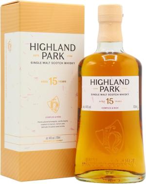 Highland Park 15 year old Single Malt Scotch Whisky 70cl 44 ABV