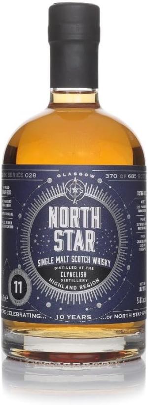 Clynelish 11 year old North Star Single Malt Scotch 2015 Whisky 70cl 536 ABV