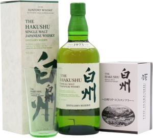 Hakushu Distillers Reserve Japanese Whisky 70cl 43 ABV Includes Branded Glass
