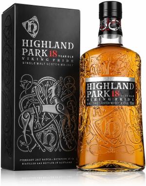 Highland Park 18 Year Old Viking Pride Limited Edition Single Malt Scotch Whisky Orkney Single Malt Premium Whisky Gift 70cl 43 ABV