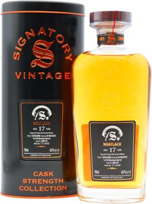 Mortlach Signatory Vintage Symingtons Choice Single Cask 8001232008 17 year old Whisky 70cl 489 ABV