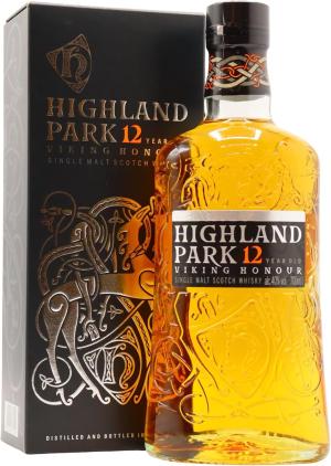 Highland Park 12 year old Viking Honour Single Malt Scotch Whisky 70cl 40 ABV
