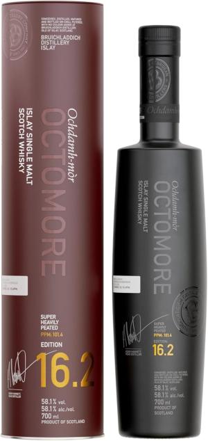 Octomore 162 Islay Single Malt 2019 5 year old Whisky 70cl 581 ABV