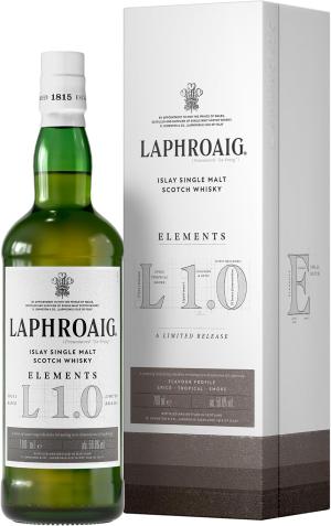 Laphroaig Elements 10 Scotch Islay Single Malt Peated Whisky Tropical Fruits Warming Smoke A Unique Single Malt 586 ABV 70cl