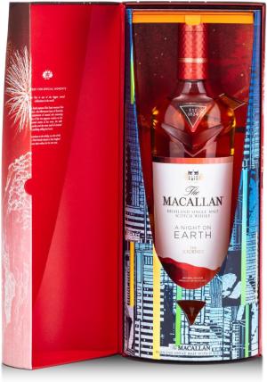 The Macallan A Night on Earth The Journey Limited Edition Single Malt Scotch Whisky Gift Box 43 ABV 70 cl