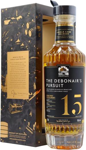Craigellachie 15 year old Wemyss Malts The Debonairs Pursuit Single Cask 2007 Whisky 70cl 46 ABV