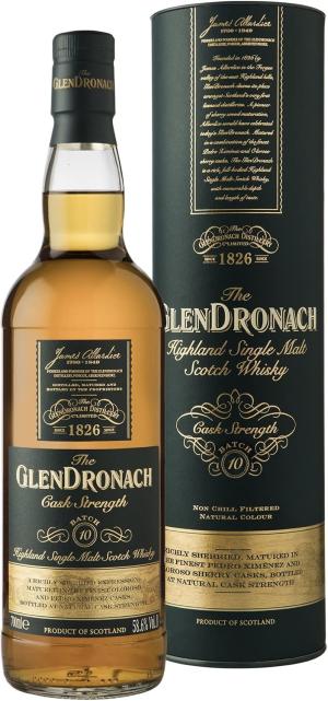 Glendronach Cask Strength Batch 10 Whisky 70cl 586 ABV