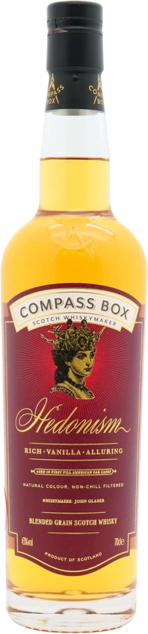 Compass Box Hedonism Blended Grain Scotch Whisky 70cl 43 ABV