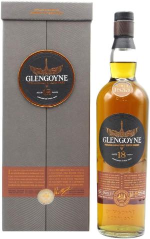 Glengoyne Highland Single Malt 18 year old Whisky 70cl 43 ABV