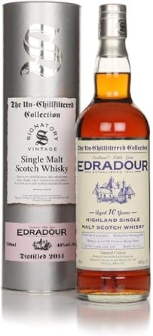 Edradour 10 Year Old 2014 casks 44 63 153 154 UnChillfiltered Collection Signatory