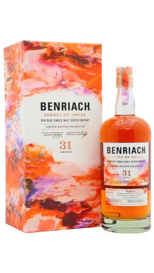 Benriach 31 year old Shades Of Smoke Edition No 1 Speyside Single Malt Scotch 1991 Whisky 70cl 481 ABV