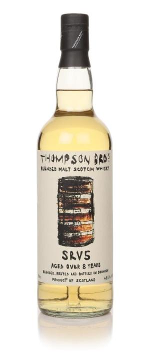 SRV5 8 Year Old Blended Malt Scotch Whisky Thompson Bros Blended Malt Whisky