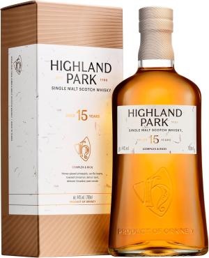 Highland Park 15 Year Old Single Malt Whisky 70cl Packaging May Vary