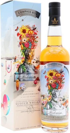 Compass Box Hedonism Felicitas Blended Grain Whisky 70cl 53 ABV
