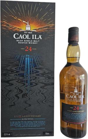 Caol Ila 24 year old 175th Anniversary Islay Single Malt Scotch Whisky 70cl 521 ABV