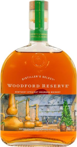 Woodford Reserve 2021 Holiday Edition Kentucky Straight Bourbon Whiskey 70cl 432 ABV Version 2