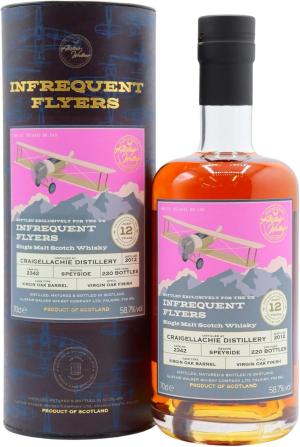 Craigellachie 12 Year Old 2012 cask 2342 Infrequent Flyers Alistair Walker
