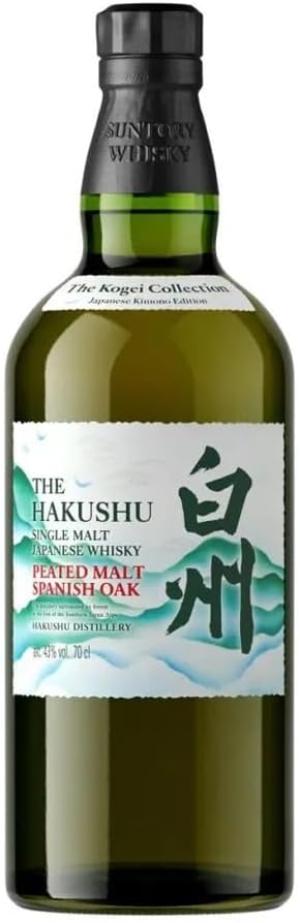 Suntory Hakushu Peated Malt Spanish Oak Single Malt Japanese Whisky The Kogei Collection 70cl 43 ABV