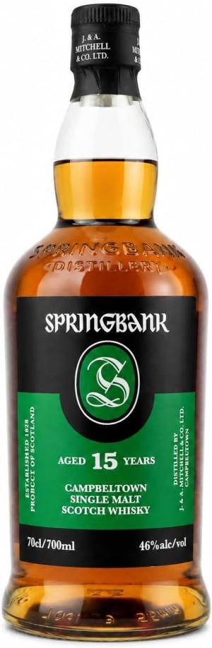 Springbank 15 Year Old Campbeltown Single Malt Scotch Whisky Collectable Limited Release 70cl 46 ABV